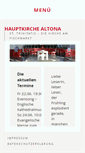 Mobile Screenshot of hauptkirche-altona.de