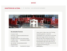 Tablet Screenshot of hauptkirche-altona.de